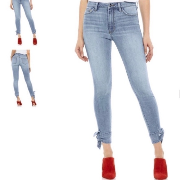 Sam Edelman The Stiletto High Rise Skinny Crop Jeans - Picture 1 of 14